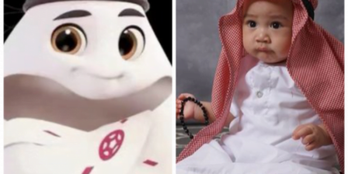 Dibilang Mirip, Ini Adu Gaya Rafathar atau Cipung dengan Maskot Piala Dunia 2022