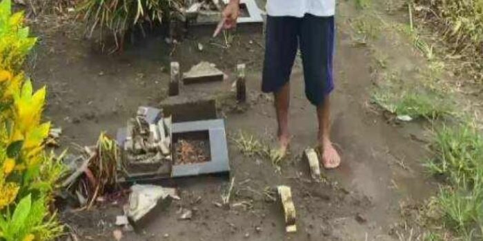 Geger Peristiwa Perusakan Kijingan Makam dan Batu Nisan di Blitar, Sudah Dilaporkan Polisi