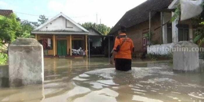 Hujan Deras dan Lama Kemarin, Sejumlah Daerah di Jatim Kembali Dikepung Banjir