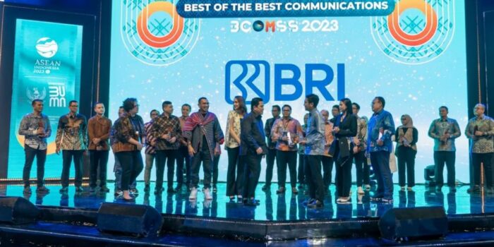 BCOMSS Awarding Night 2023, BRI Bawa 6 Penghargaan dan Dinobatkan sebagai Best of The Best Communication