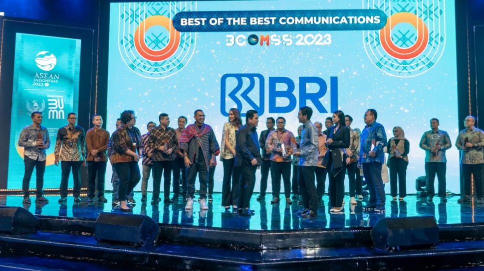 BCOMSS Awarding Night 2023, BRI Bawa 6 Penghargaan dan Dinobatkan sebagai Best of The Best Communication
