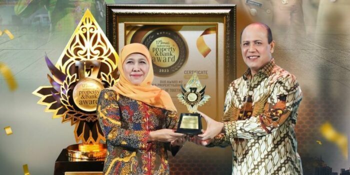 Dukung Pertumbuhan Sektor Properti di Jatim, Gubernur Khofifah Raih The Most and Smart Inspiring Woman Leader