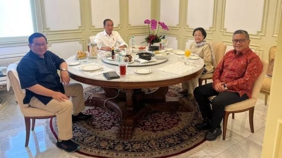 Sayur Lodeh Istana dalam Pertemuan Jokowi-Mega