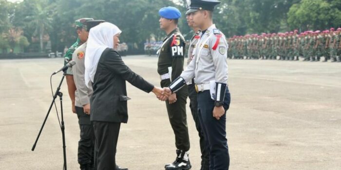 Gubernur Khofifah Ajak 148.261 Personel Bersinergi Pastikan Kelancaran Mudik Lebaran