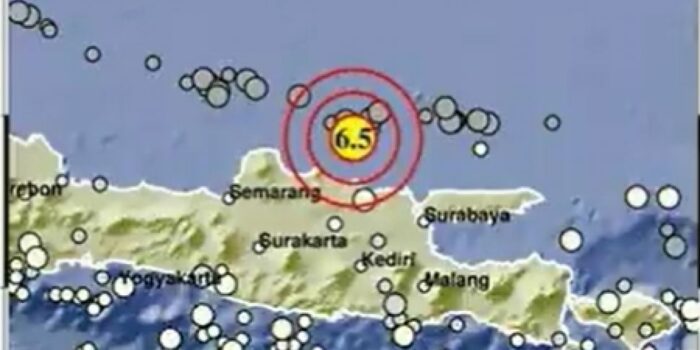 Tuban Diguncang Gempa Berkekuatan 6,5, Pusat Gempa di Laut Utara