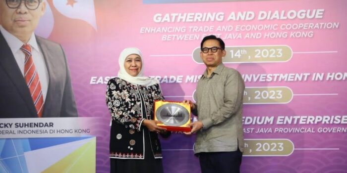 Silaturahmi dengan PMI Asal Jatim di Hongkong, Gubernur Khofifah Tawarkan Pelatihan Ekonomi Digital