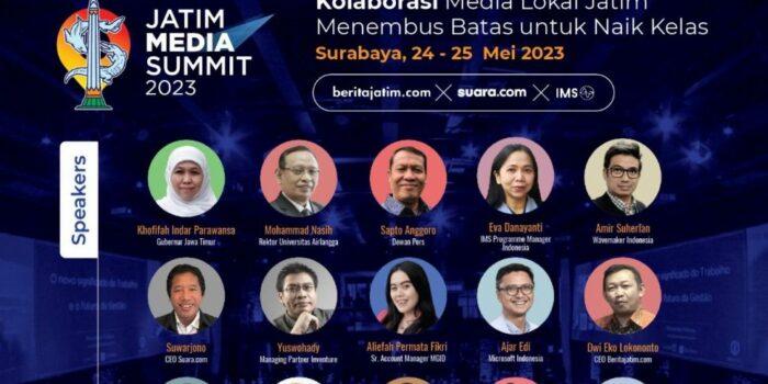 Jatim Media Summit Bakal Dihelat Pekan Depan, Pertemukan Lebih dari 100 Stakeholders Media Lokal