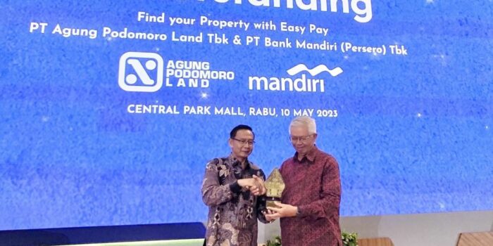 Dorong Bisnis KPR, Bank Mandiri Kolaborasi dengan Agung Podomoro Land Gelar Find Your Property with Easy Pay 2023