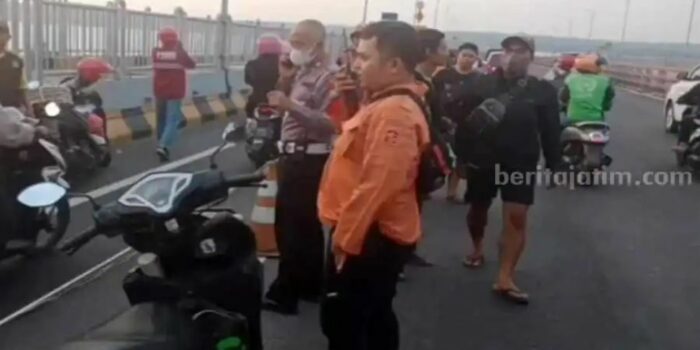 Kronologi Pengendara Motor Lompat dari Jembatan Suramadu, Sempat Titip Pesan ke Istri