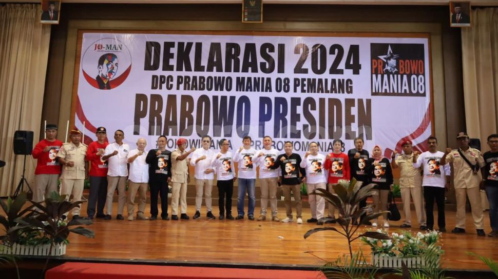 Relawan di Ponorogo Deklarasi, Dukungan Jokowi Mania ke Prabowo Subianto Bertambah Lagi