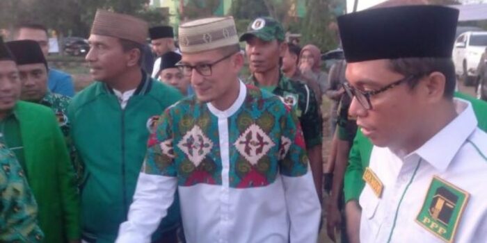 Sandiaga Uno Pasang Target PPP Menang Telak di Bangkalan