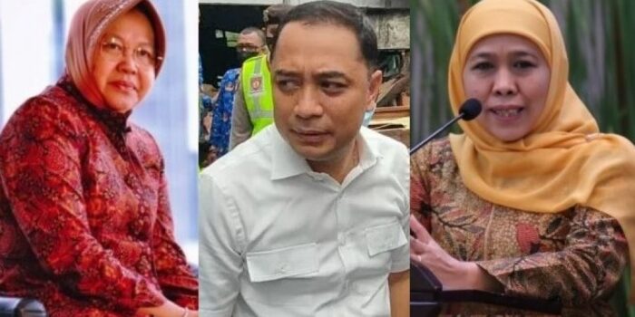 Tri Rismaharini dan Eri Cahyadi Bisa Jadi Penantang Serius Khofifah di Pilgub Jatim