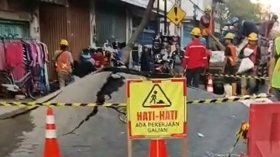 Duar! Warga Jalan Pasar Kembang Surabaya Dikejutkan Suara Ledakan, Ternyata ini Penyebabnya