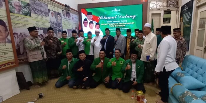 PPP Dekati PCNU Surabaya Jelang Pemilu: Kami Akan Menjadi Anak Baik