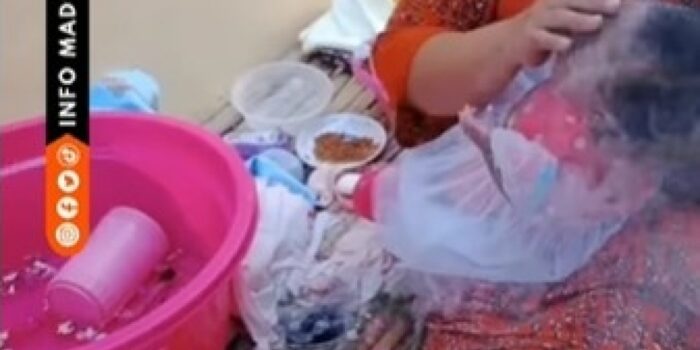 Viral Ritual Bayi 40 Hari di Madura, Dilempar dan Diletakkan di Atas Asap – Berita Jatim
