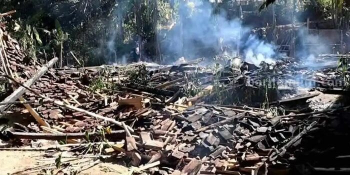 BREAKING NEWS! PAUD di Ponorogo Hangus Terbakar, Nyaris Rata dengan Tanah