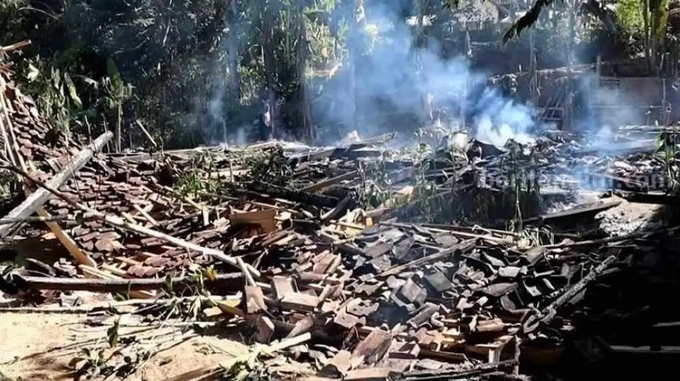 BREAKING NEWS! PAUD di Ponorogo Hangus Terbakar, Nyaris Rata dengan Tanah