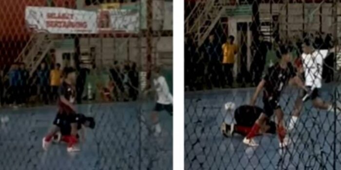 Viral Pemain Futsal Tendang Lawan Saat Selebrasi Sujud, AFK Kota Malang: Tak Kena Kepala