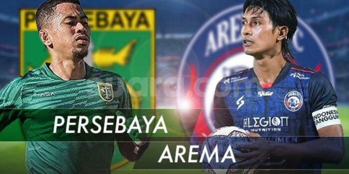 Link Live Streaming Persebaya Surabaya vs Arema FC di Laga Derbi Jatim Sore Ini