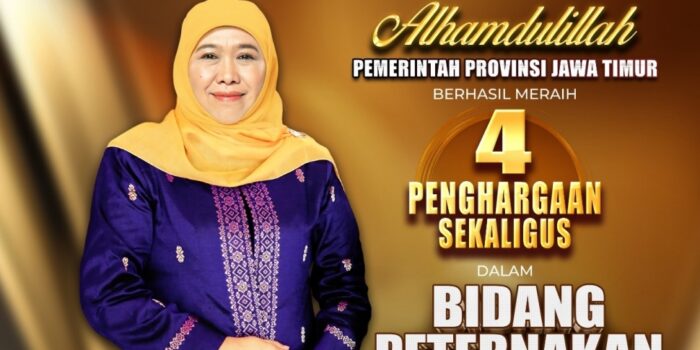 Berhasil Majukan Peternakan, Jatim Borong 4 Penghargaan dari Kementan