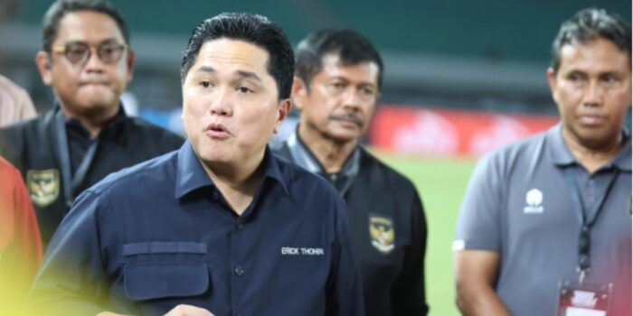 Timnas Indonesia Menang Telak Lawan Turkmenistan di Surabaya, Suporter Nyanyikan Lagu Spesial untuk Erick Thohir – Berita Jatim