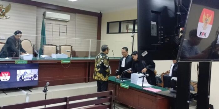 Sidang Kasus Korupsi Dana Hibah, Sahat Tua Simanjuntak Dituntut 12 Tahun Penjara