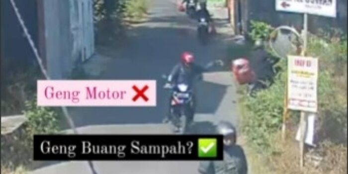 Viral Aksi Sejumlah Pemotor Kompak Buang Sampah Sembarangan di Tuban Terekam CCTV – Berita Jatim
