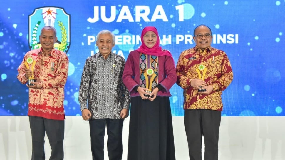 Borong 6 Penghargaan, Jawa Timur Jadi Juara Umum Anugerah DEN 2023