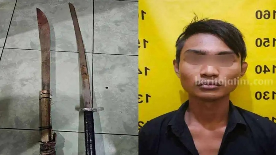 Duhhh! Residivis Penjambretan Jadi Anggota Gangster di Surabaya