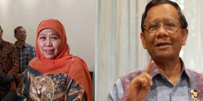 Khofifah dan Mahfud MD Jadi Rebutan Cawapres Demi Suara Nahdliyin