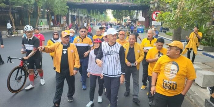 Ganjar Pranowo dan OSO Sapa Warga Surabaya: Pemimpin Harus Sehat – Berita Jatim