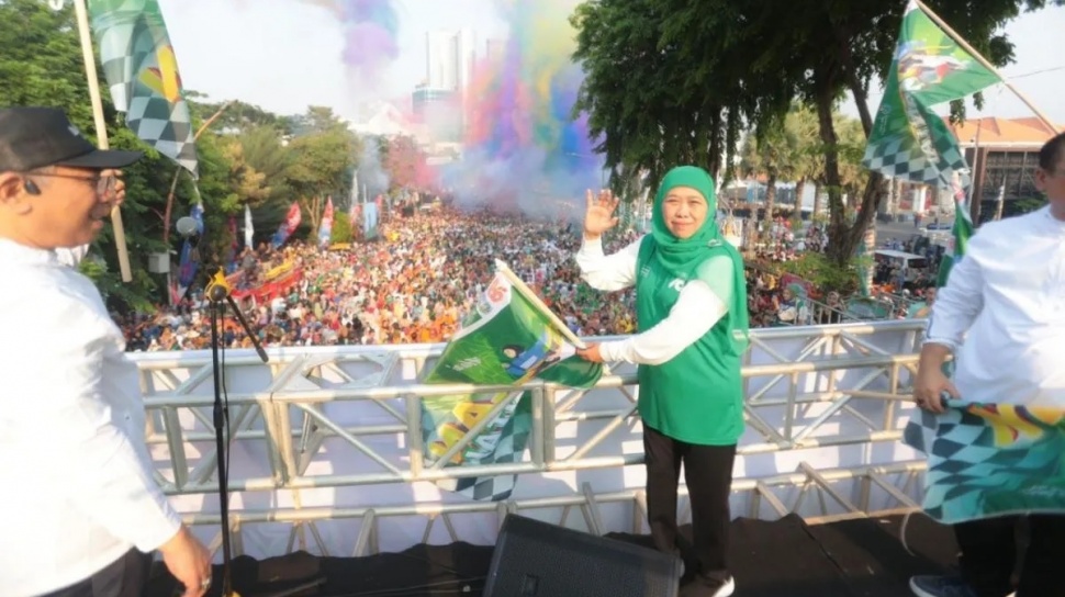 Peringati Hari Santri, Khofifah Ajak Berjihad demi Indonesia