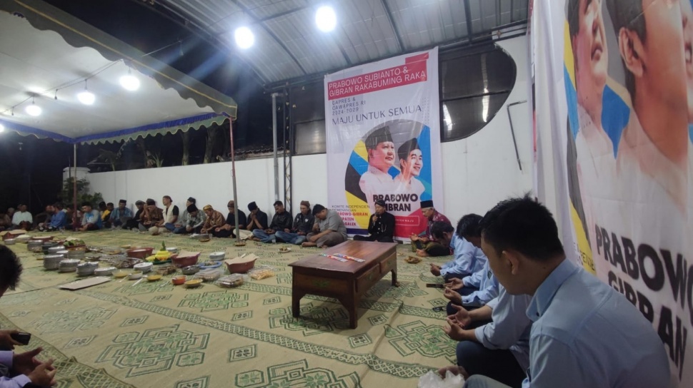 Kumpulkan Warga Kejawen dan Nahdliyin, KIP-Prabowo Yakin Menang 60 Persen di Trenggalek