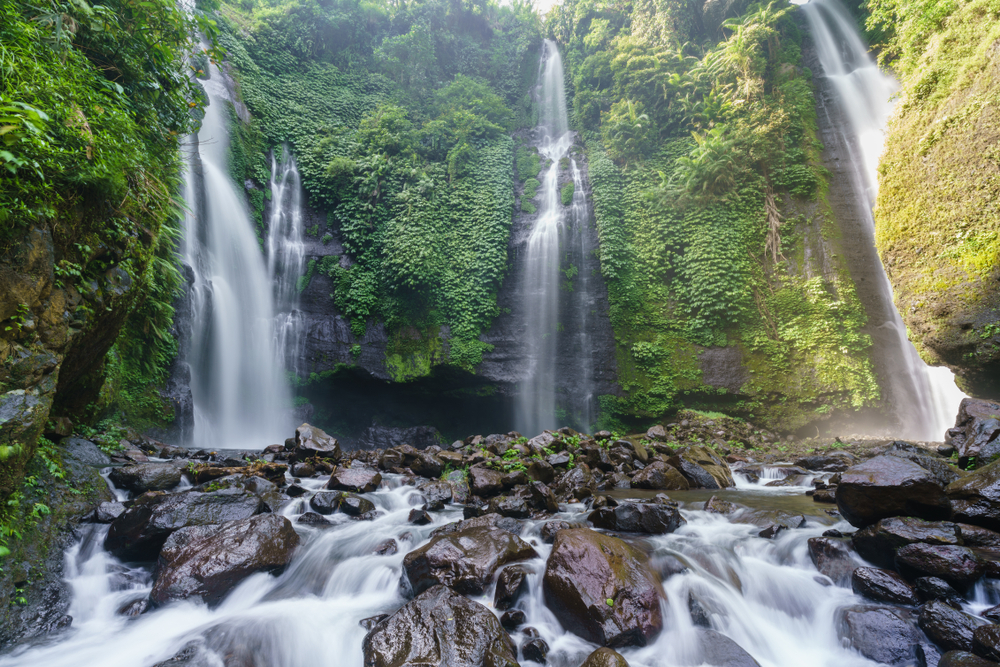 Objek Wisata Air Terjun Sekumpul Bali