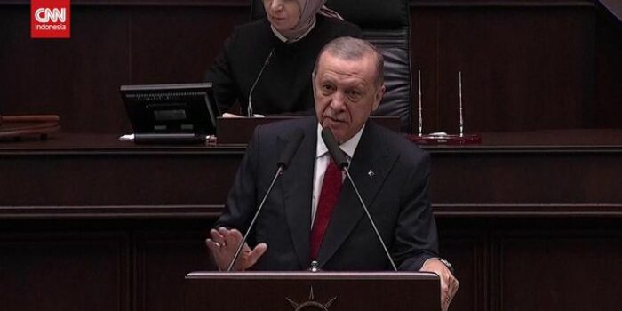 Berita Momen Erdogan Kecam Netanyahu dan Sebut Israel Negara Teroris