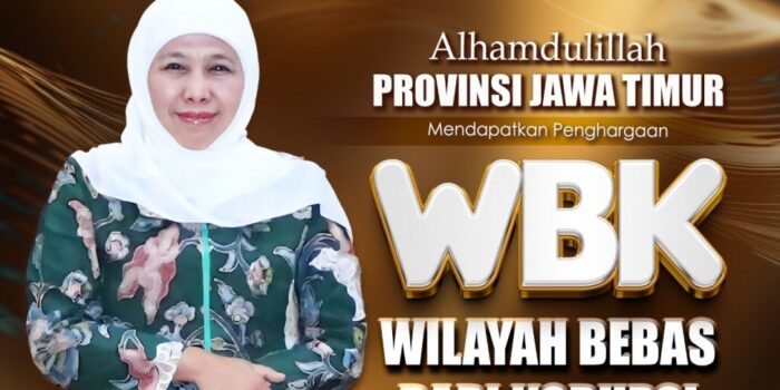 2 Unit Kerja Pemprov Jatim Raih Penghargaan Zona Integritas Predikat WBK