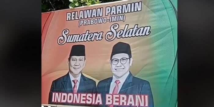 Viral Baliho Prabowo-Imin (Parmin), Warganet: Tukang Printnya Oleng – Berita Jatim