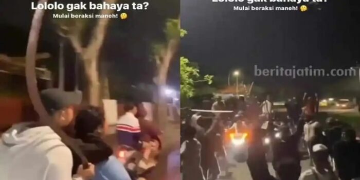 Surabaya Diserang Kelompok Pemuda Bercelurit, Polisi Bergerak