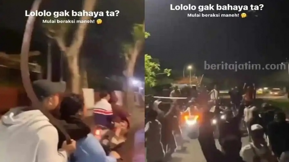 Surabaya Diserang Kelompok Pemuda Bercelurit, Polisi Bergerak