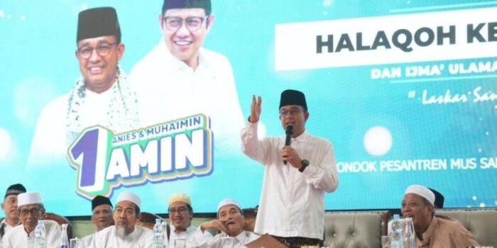 Ulama se-Jawa tengah dan Jawa Timur Dukung AMIN