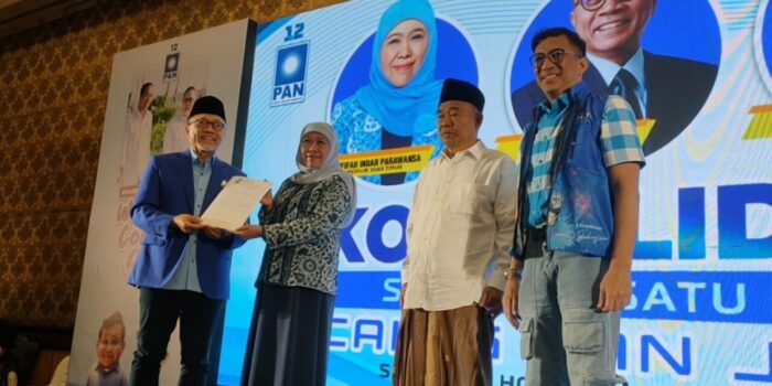 Gubernur Khofifah Kaget Dapat Rekomendasi Maju Pilgub 2024 dari PAN