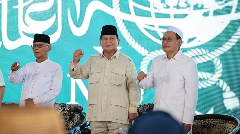 Prabowo Dapat Gelar Sahabat Santri, Gerindra Optimis Paslon Nomor 2 Menang di Jatim