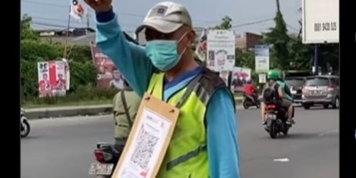 Kreatif, Polisi Cepek di Aloha Sidoarjo Terima Uang Lewat Qris