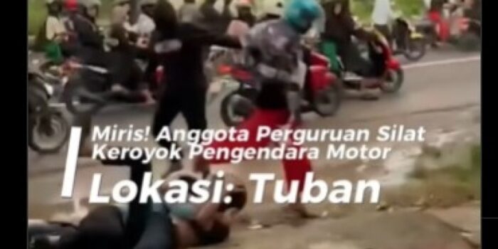 Viral Anggota Perguruan Silat Bikin Ulah di Tuban, Sejoli Jadi Korban