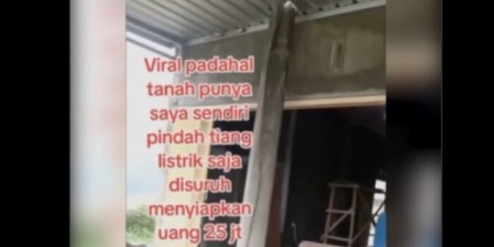 Viral! Warga Jabung Malang Minta Pindah Tiang Listrik Malah Disuruh Bayar Rp25 Juta