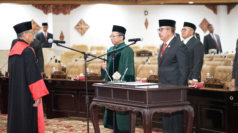 Istu Hari Subagio Resmi Jabat Wakil Ketua DPRD Jatim