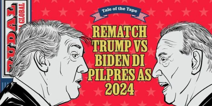 Berita Tale of the Tape Rematch Trump vs Biden di Pilpres AS 2024