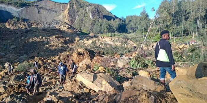Berita Longsor Parah di Tetangga RI Papua Nugini, 2.000 Orang Masih Terkubur