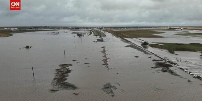 Berita Sungai Beaver Meluap, Oklahoma AS Terendam Banjir