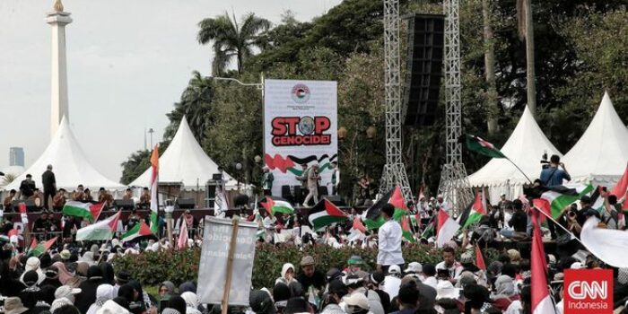 Berita Massa Aksi Bela Palestina Minta ICJ Tangkap Netanyahu